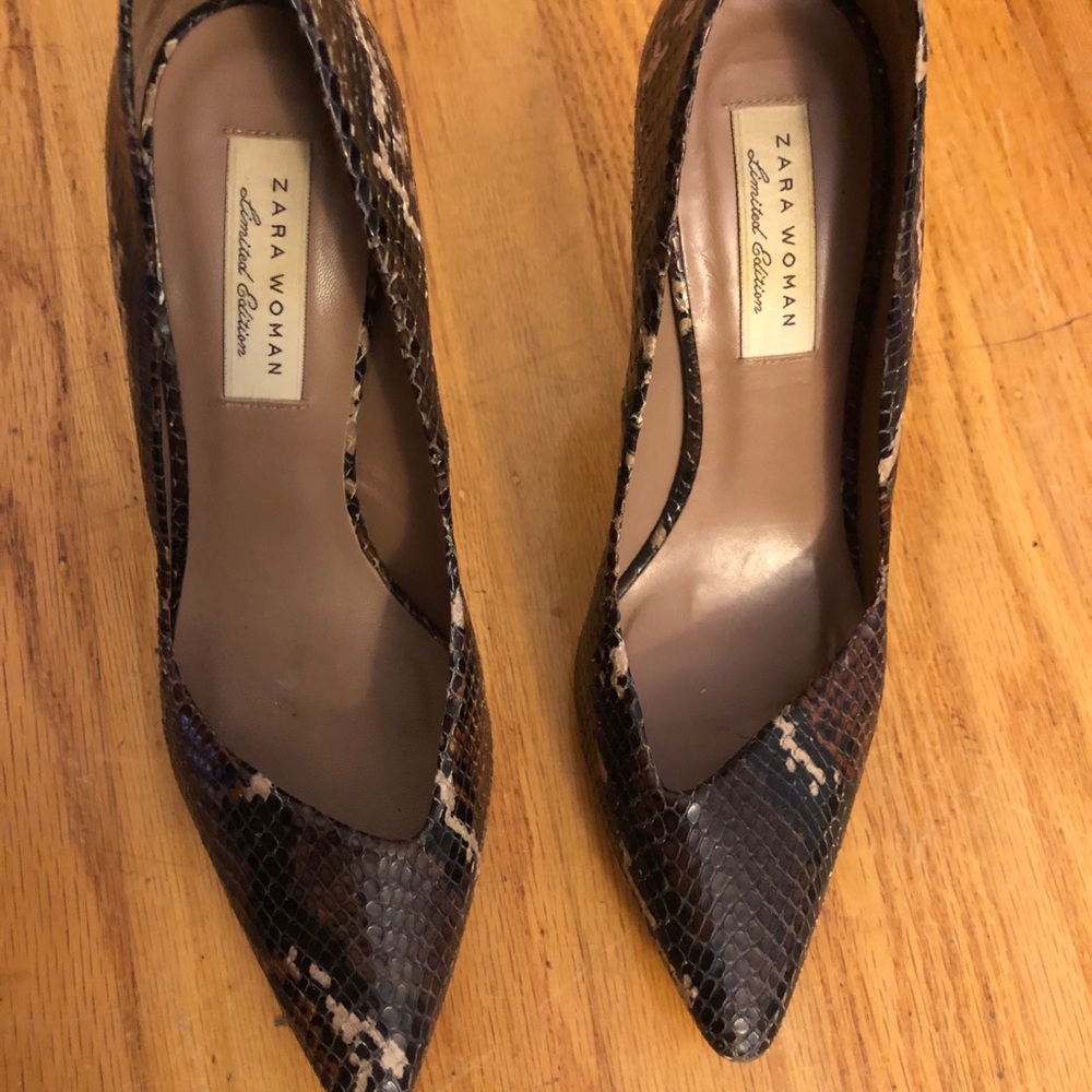 Zara limited edition high heels